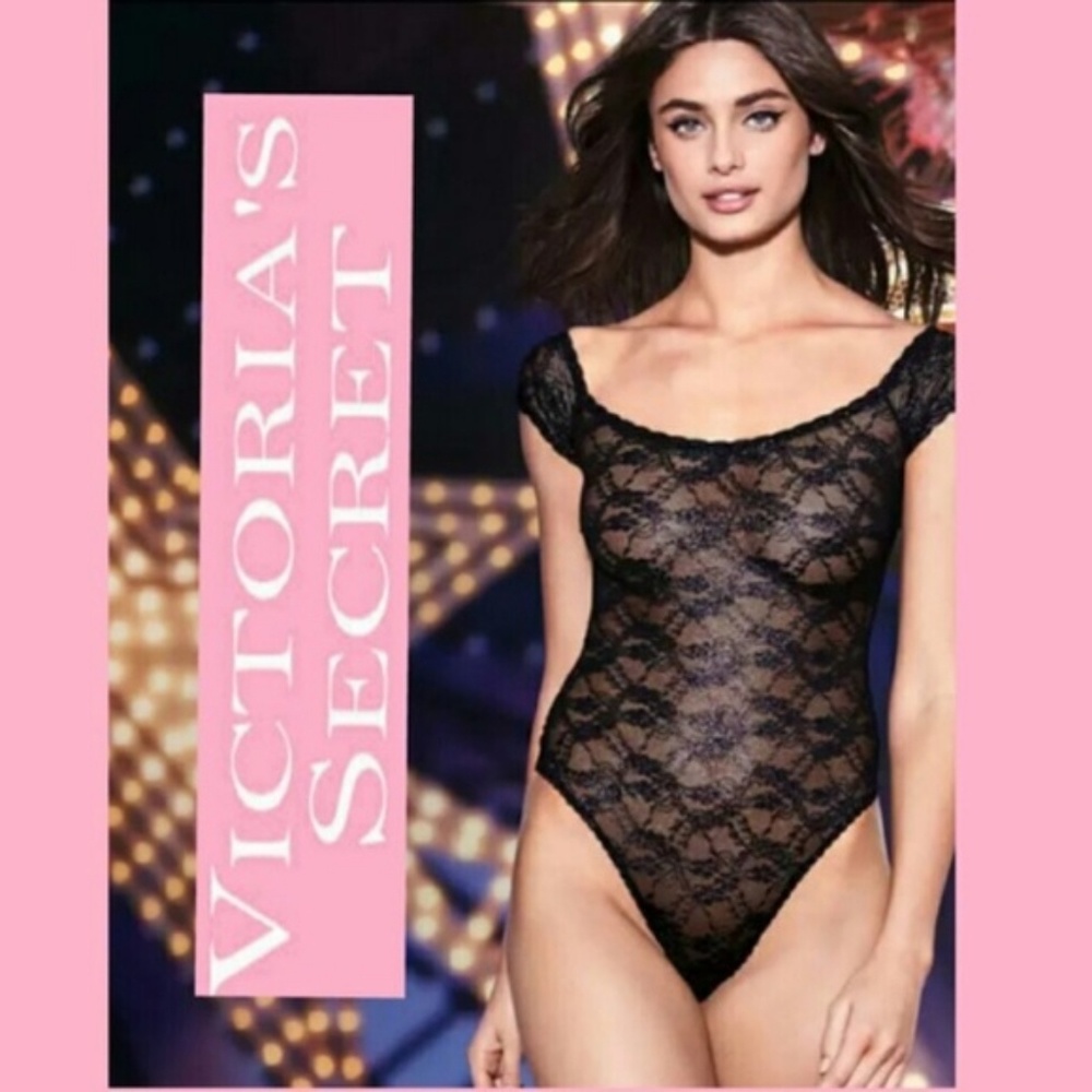 Victoria's Secret Lace Shimmer Teddy